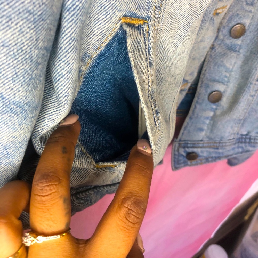 Jean jacket β¨π - Picture 4 of 5